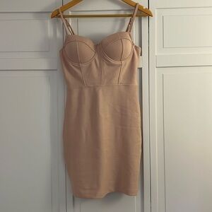 Mauve bodycon dress